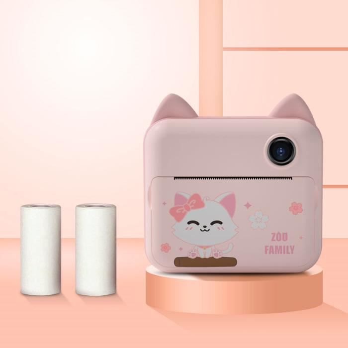 Appareil Photo Numérique À Impression Instantanée Pour Enfants De 3 À