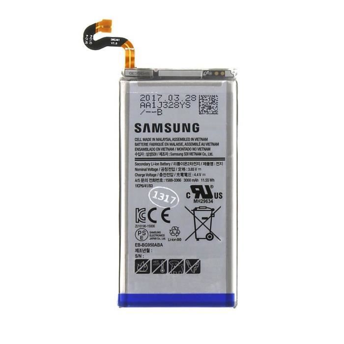 batterie pile original Samsung EB BG960ABE 4100mAh pour Galaxy S9 SM G960