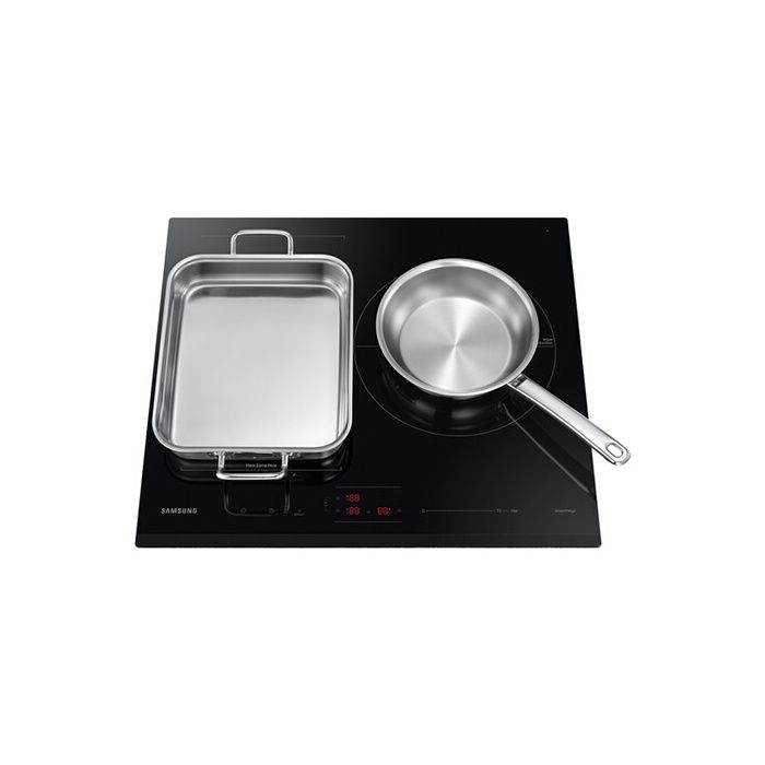 Plaque induction - Samsung - NZ63B6056GK - 3 foyers - 7400 Watts - Sécurité enfant et anti-surchauffe
