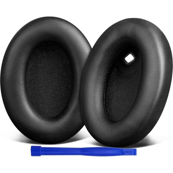 Coussinets D'Oreilles Remplacement Pour 1MORE SonoFlow / SE / Pro - Mousse Isolante, Cuir Protéiné, Confort Amélioré - 5