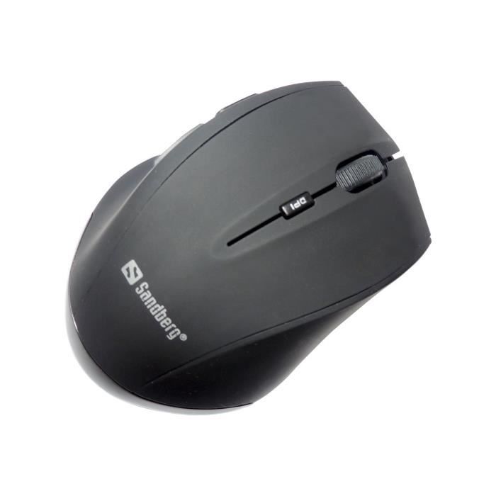 Souris - Sandberg Pro - 5 boutons - Sans fil - 2.4 GHz - Récepteur USB