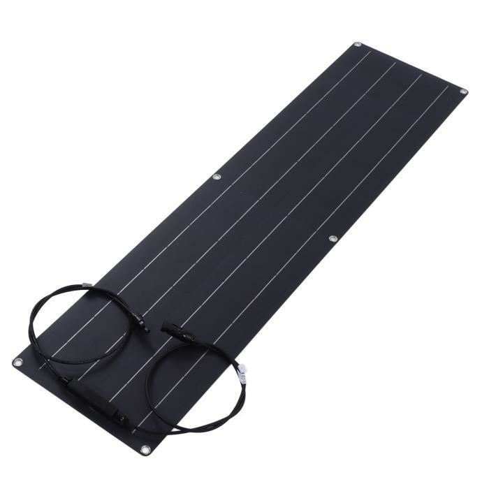 Panneau Solaire 50W Gedourain - Monocristallin Flexible | Double USB | Imperméable IP65 | Pour Camping, Randonnée