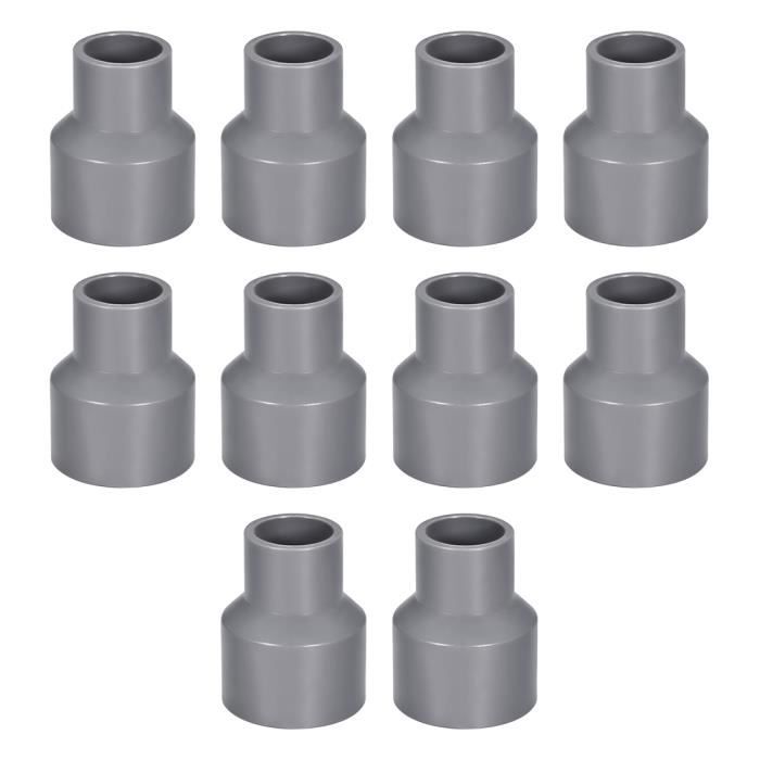 Réducteur PVC 90x75mm - Raccord De Réduction Pour Tuyauterie DWV - Irrigation, Plomberie, Bâtiment - Lot De 2 Pièces