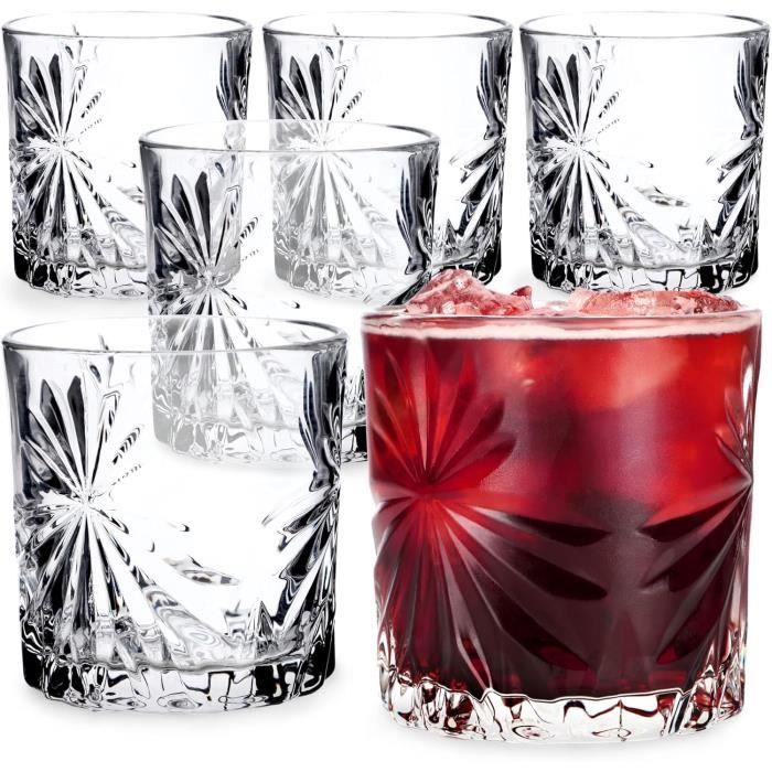 Lot De 6 Verres Vintage Orangina - Multicolores, Parfait Pour Collection Ou Déco Rétro