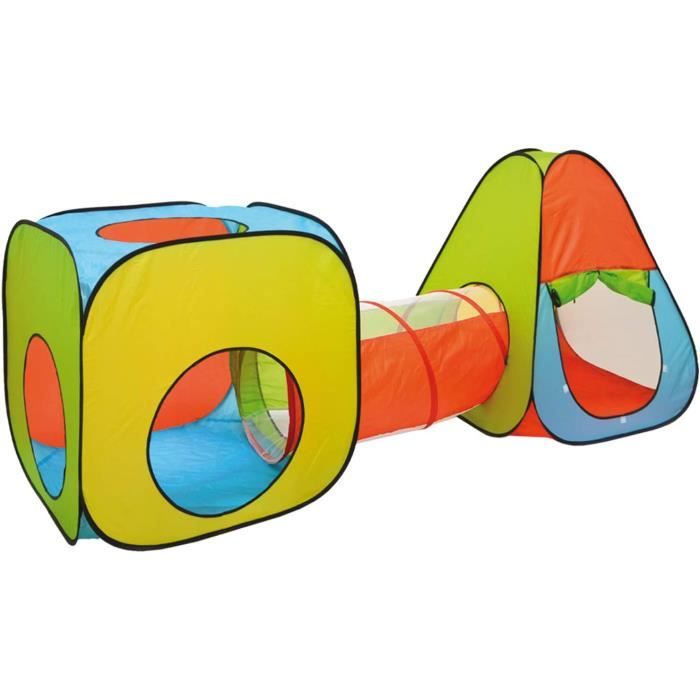 Tente Boule Enfant – Tente Avec Balles Et Tunnel – YINSBK