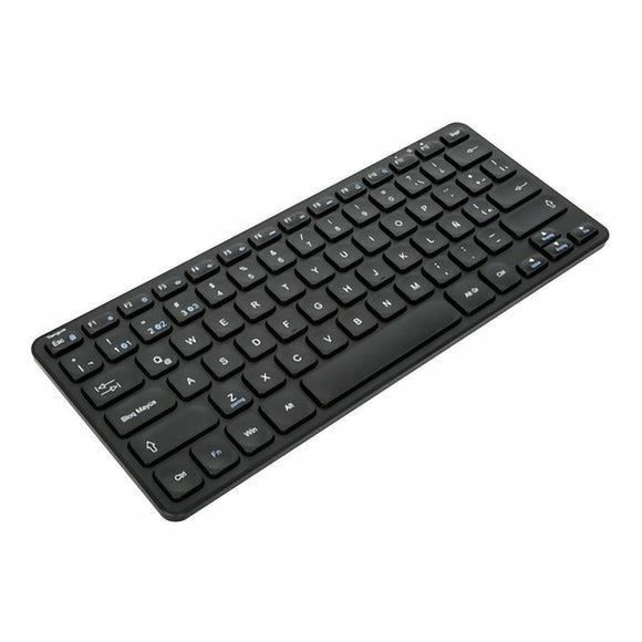 Targus Clavier appareil compact antimicrobienne sans fil Bluetooth 5.1 QWERTY Espagnol - vue 1