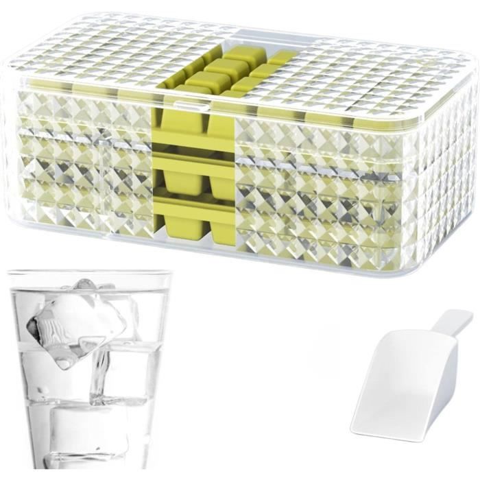 Bac à Glaçons 21 Compartiments Avec Boîte De Rangement - Fait Et Stocke Tes Glaçons Facilement - 13