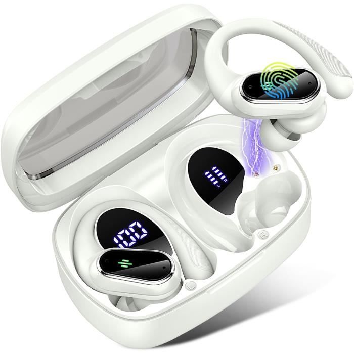 Écouteurs Bluetooth Intra-auriculaires Acer Sport - Audio HD, Micro Intégré Et étanches - Couleur Gris/noir