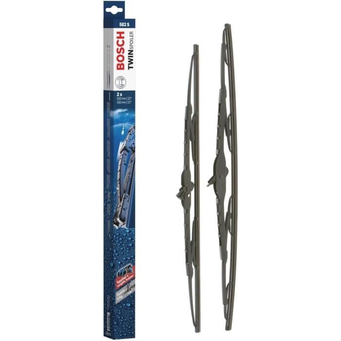 Kit 2 Balais D'essuie-glace Plats AERO 650mm + 530mm Pour Audi A6 A7 - PARTSLINE