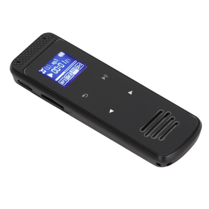 Enregistreur Vocal Et Vidéo Numérique HD 1080P Rotation 180° - Caméra Portable 64GB Avec Réduction Bruit
