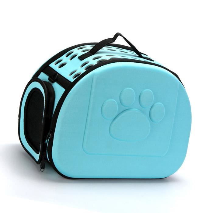 Meilleurs prix pour Sac de transport pour chat pliable et respirant - VGEBY - Porte-chat - Bleu