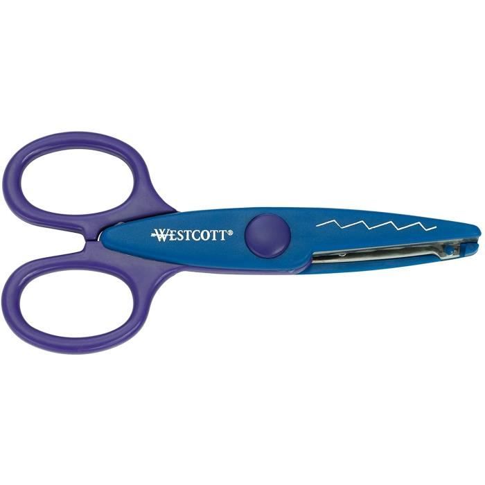 Ciseaux Westcott 12,7 Cm – Pour Bureau Et Maison – Lames Brossées, Poignées Robustes – Droitiers Et Gauchers