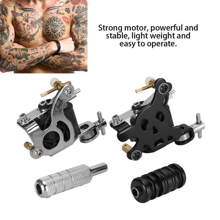 Machine à Tatouer Et Aiguilles - Kit Pour Débutant Ou Pro - Neuf Sous Emballage