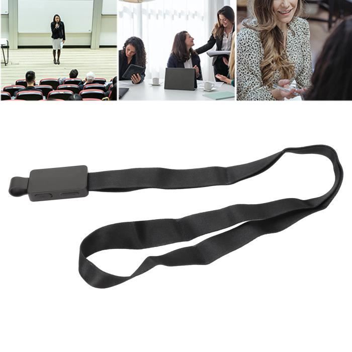 ZOOAOXO 128Go Enregistreur Vocal Numérique , Enregistreur Vocal Bluetooth, Double Microphone, 3072 Kbps HD, Répétition A-B, Surveillance D' Enregistrement, Réduction Du Bruit