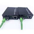 Convertisseur Fibre Ethernet, Fibre Optique SC Monomode (1 X 1 Ports RJ45)-1