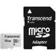 Carte mémoire flash microSDHC UHS-I U1 16GB TRANSCEND 300S-1