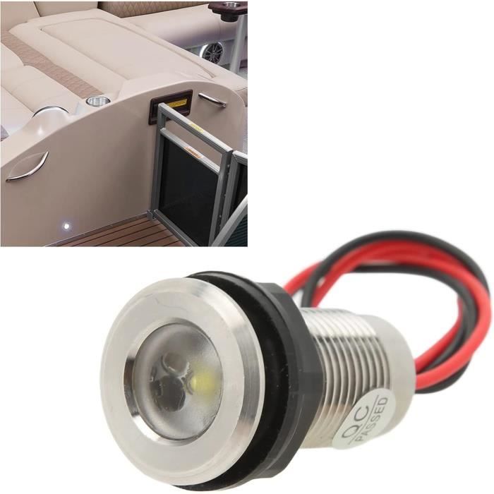 Lumière sous-marine de bateau 3.8in Boat Underwater Light 316 Acier Inoxydable IP68 Étanche