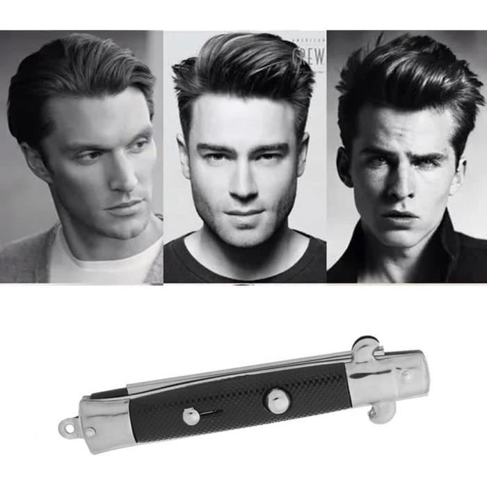 Peigne Moustache Pliable Métal Argent Avec Décapsuleur - EDC - AhfuLife
