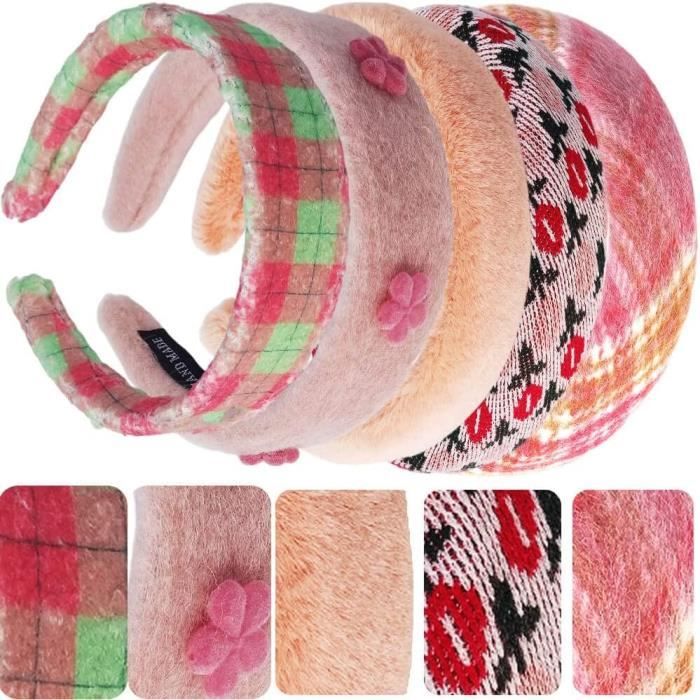 Kit DIY 6 Bandeaux Sirène Pour Filles – Accessoires Cheveux Créatifs 4-12 Ans