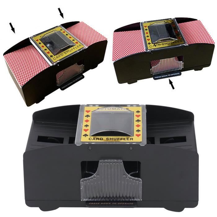 Mélangeur De Cartes Automatique Tout-en-un Avec Télécommande – 5 Modes, Gobelet Intégré, Batterie 5000 MAh – Pour Poker, Blackjack Et UNO