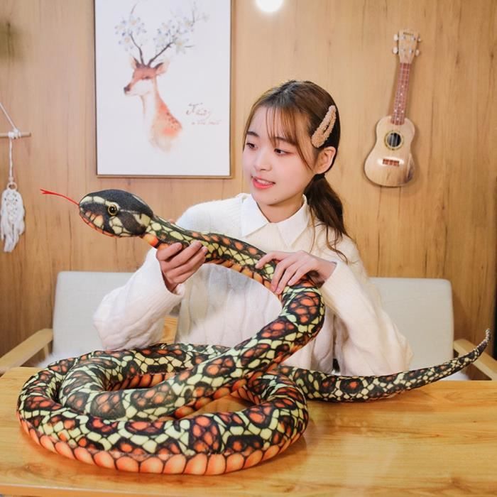 LSS jouet de Simulation Python pour enfants jouet serpent en peluche ...