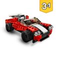 LEGO® Creator 3-en-1 31100 La Voiture de Sport, Jouet, se Transforme en Hot Rod, et en Avion-2