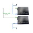 Convertisseur Fibre Ethernet, Fibre Optique SC Monomode (1 X 1 Ports RJ45)-2