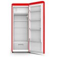 Réfrigérateur 1 porte Vintage - RADIOLA - RARM200RL - 229L (211+18) - Froid statique - 3 clayettes verre - Rouge-2