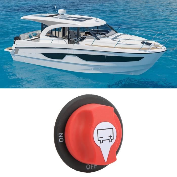 Wieat Interrupteur D'isolateur De Batterie Pour Voiture 12 V/24 V Avec