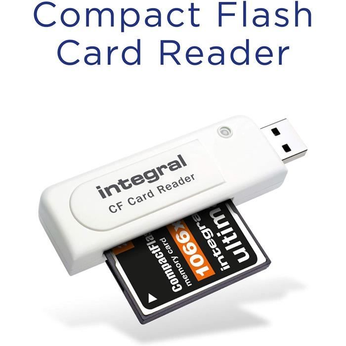 Lecteur USB de Cartes Mémoire Compact Flash[122] - Cdiscount