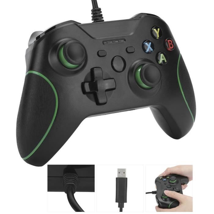 Manette de jeu filaire USB pour console Xbox One / PC / ordinateur por