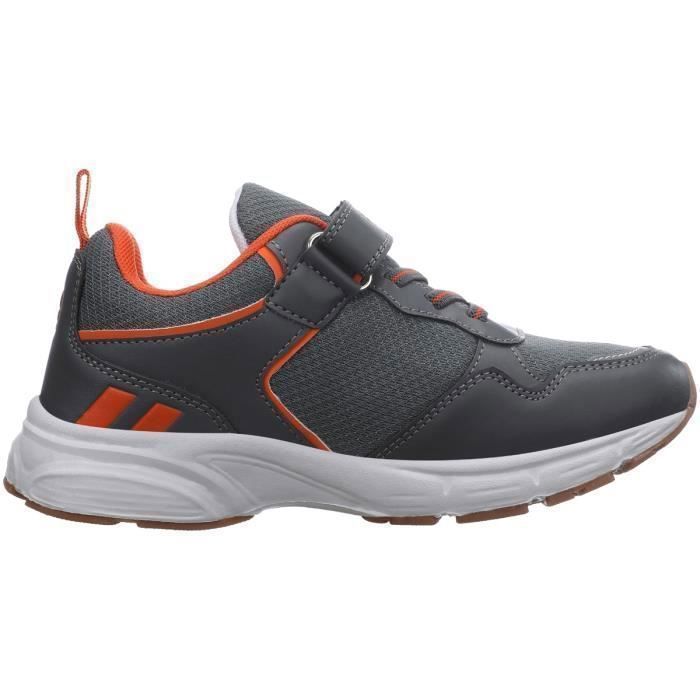 Chaussures de cross training pour enfant Jako Steel Grey Orange Taille 34 Cdiscount Sport