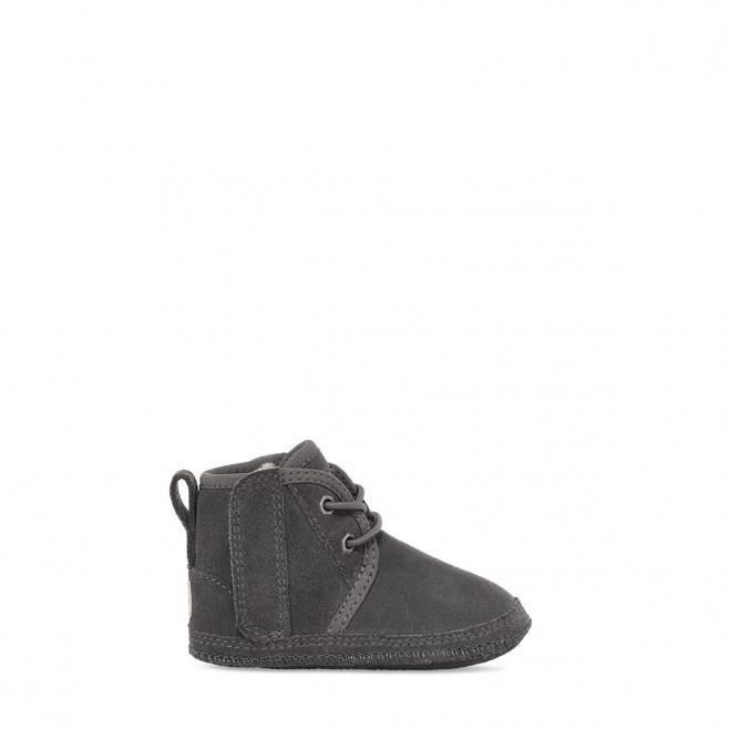 Boots UGG NEUMEL Bébé Gris Cuir Lacets élastiques fixes