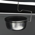 Barbecue à gaz - Noir et argenté - 4+1 zones de cuisson - Allumage piézo - Thermomètre intégré-3