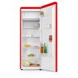 Réfrigérateur 1 porte Vintage - RADIOLA - RARM200RL - 229L (211+18) - Froid statique - 3 clayettes verre - Rouge-3