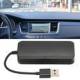 CarPlay Adaptateur de dongle USB Filaire Auto Voiture Compatible pour IPhone Android Avec Commande Vocale GPS- Noir-3