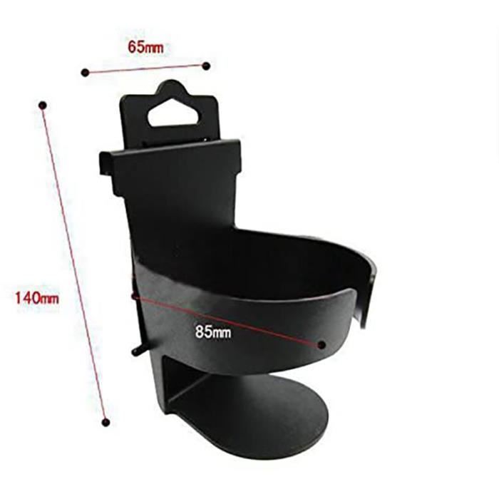 Le Noir Porte-gobelet Universel Pour Voiture, Porte-bouteille De Boissons, Support De Téléphone
