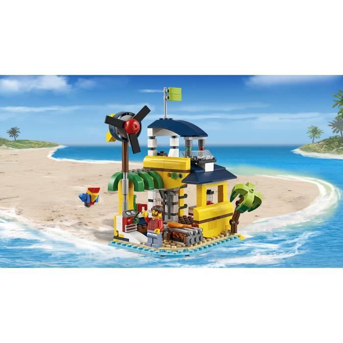 Légo Créator - 31064 Les aventures sur l'île De 7 à 12 ans - Lego
