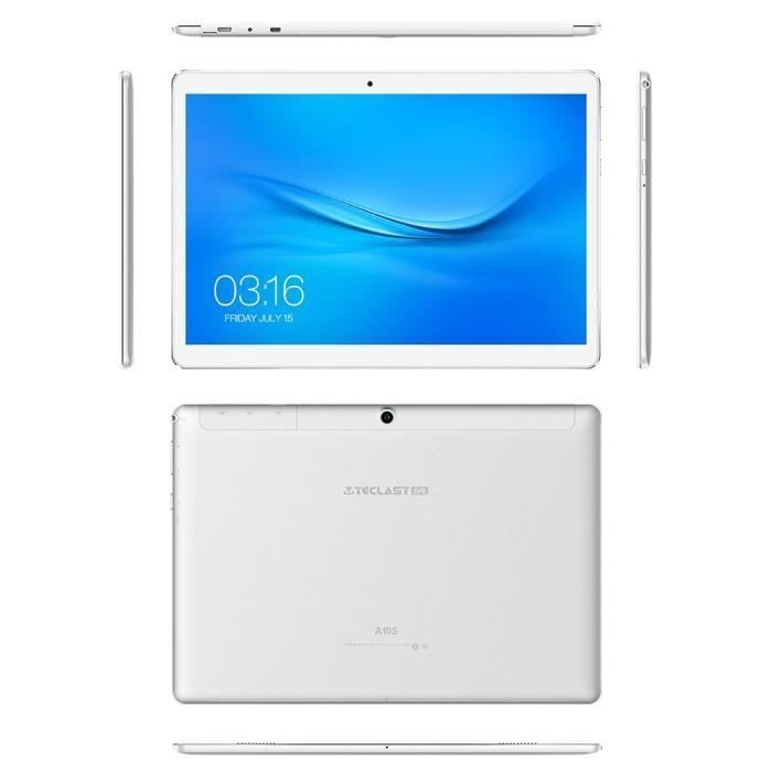 Teclast A10S Tablette tactile Tablet PC10.1”3