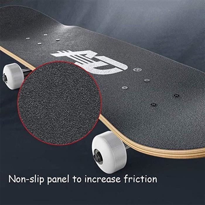 Planche à Roulettes Vierge En érable 8 Pouces – 8 Couches, Double Concave, Pour DIY Et Customisation