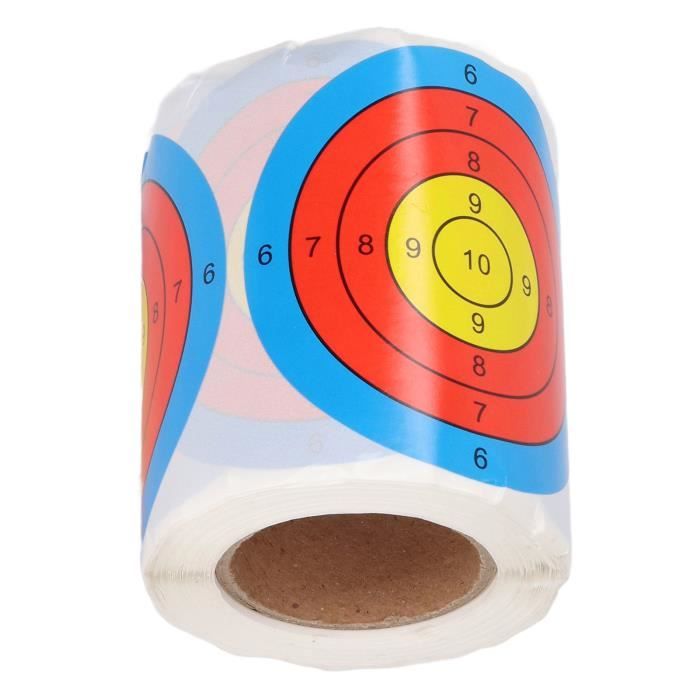 CIBLE ROULEAU DE 250 STICKERS 5 CM main image 0