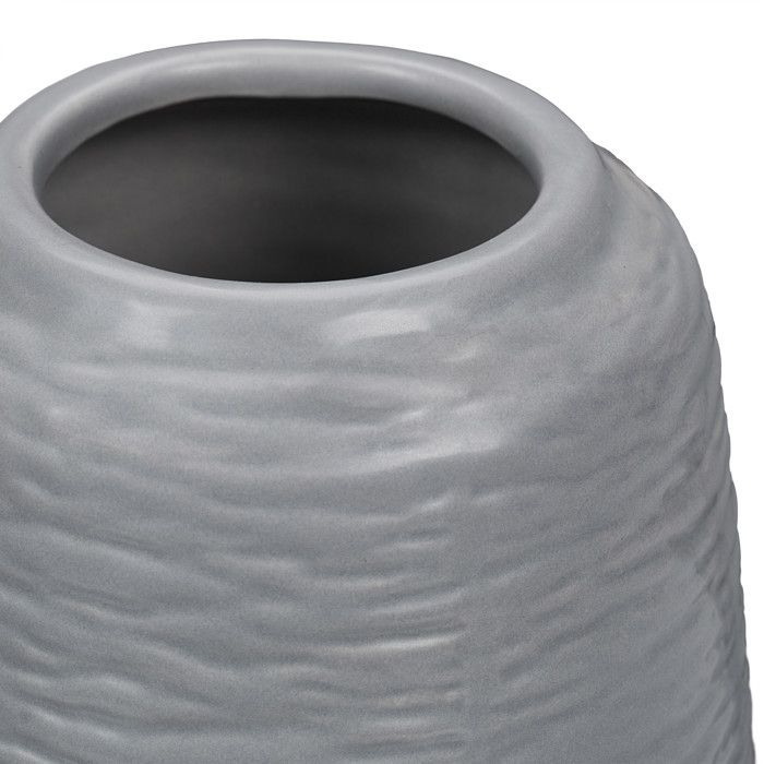 Buste Exner aspect vieilli env. Pot de fleurs 27 x 18 cm - Gris mat Buste Exner aspect vieilli env. Pot de fleurs 27 x 18 cm - Gris mat