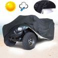XXXL 190T Polyester Etanche Housse Couvre Bâche Protection Quad Vélo ATV Anti UV-0