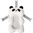 XJYDNCG Coussin de Bain pour bébé, Tapis de Bain antidérapant, Support Bebe Baignoire et sièges de Bain(Blanc Petit Panda)-0