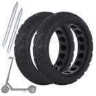 KEESIN 2PCS Pneus Pleins Alvéolés pour Trottinette Électrique Xiaomi M365/Pro, Pneu Increvable 8,5 Pouces avec 2PCS Démontes-Pneu