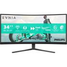 Ecran PC Gamer Incurvé - Philips - 34" - WQHD - 180Hz - Dalle Fast VA - 1ms - 34M2C3500L/00