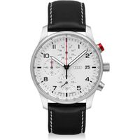 Montre chronographe Audi collection pour Homme Argenté/Blanc