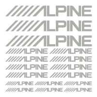 Kit stickers alpine Ref: SPON-039 Argent