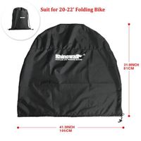 Accessoire vélo,sac de transport étanche et Portable pour vélo de montagne, sacoche de voyage pour vtt, 700C - RF162 20-22inch