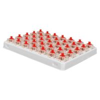 Tbest Red Switch, 35 Pieces Mechanical Keyboard Switch  for Mechanical Keyboards informatique d'ordinateur